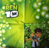 Ben 10 fond vert