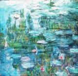 Peinture les Nympheas de Monet